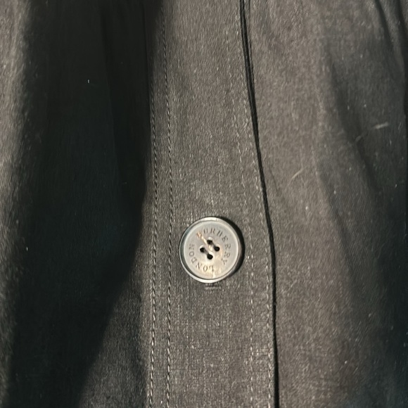 Vintage form fitting flattering vintage black button down dress size 2 - Picture 4 of 12